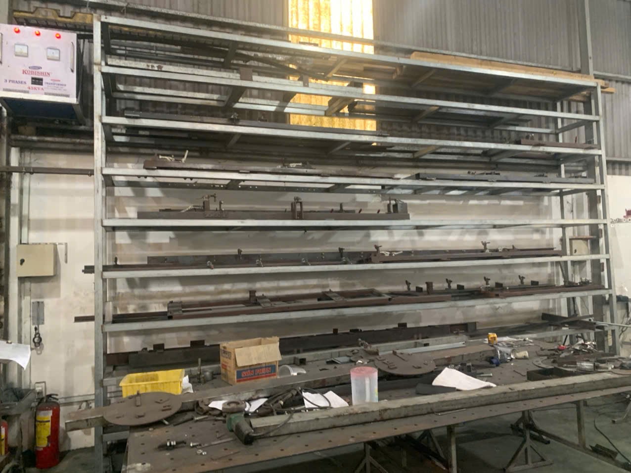 Jigs storage area